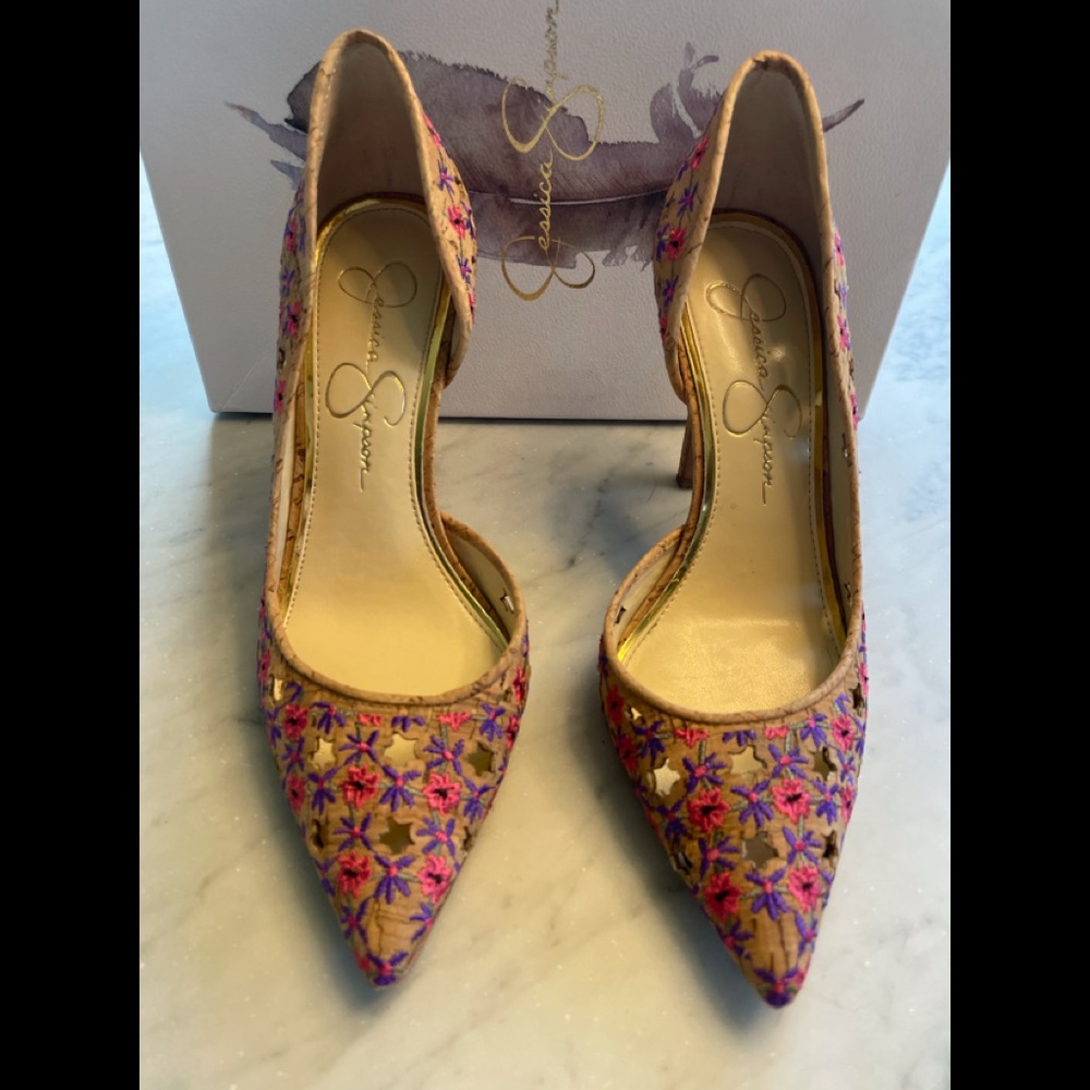 Jessica Simpson Pink Multi floral 6m